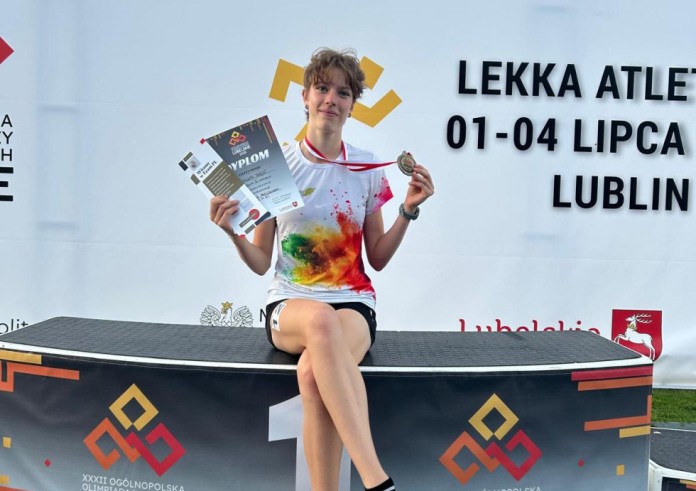 Złota medalistka z Bielska -Białej