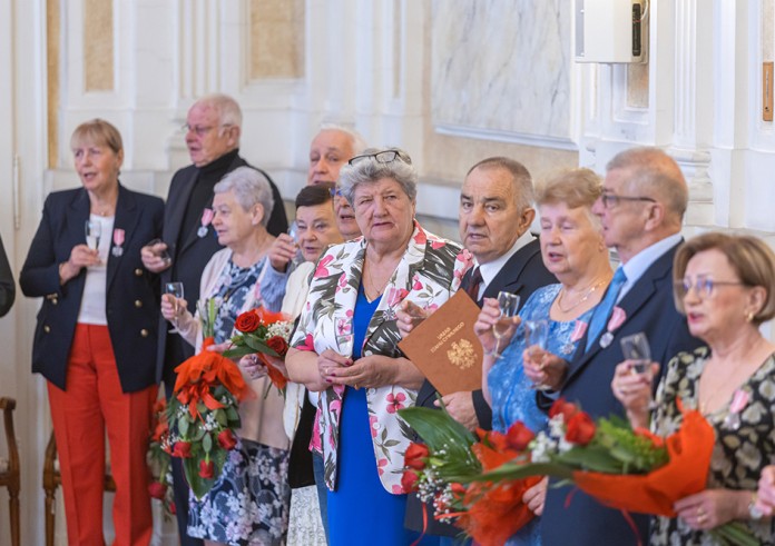 Medale za długoletnie pożycie małżeńskie