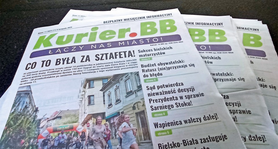 Listopadowy Kurier.BB już w kolportażu