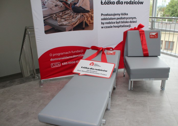 Kolejne łóżka dla rodziców od Fundacji Ronalda McDonalda