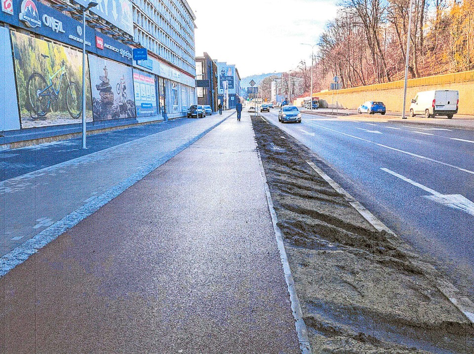 Zieleń rozjeżdżona zanim się zazieleniło