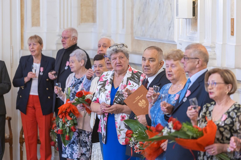 Medale za długoletnie pożycie małżeńskie