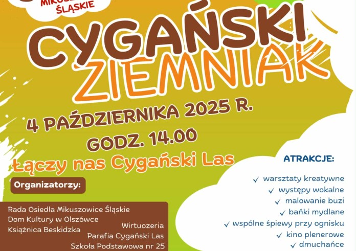 Cygański Ziemniak już dzisiaj w Mikuszowicach Śląskich