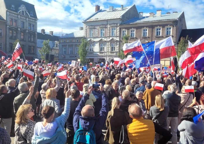 Rafał Trzaskowski w Bielsku -Białej