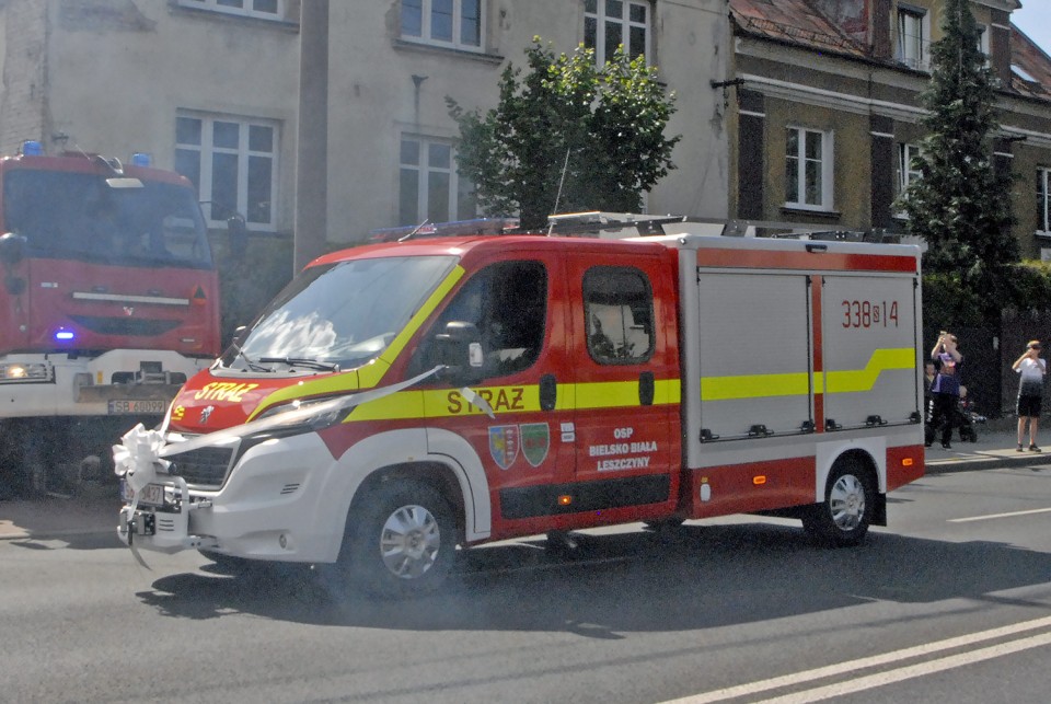 Nowy samochód strażacki już na Leszczynach