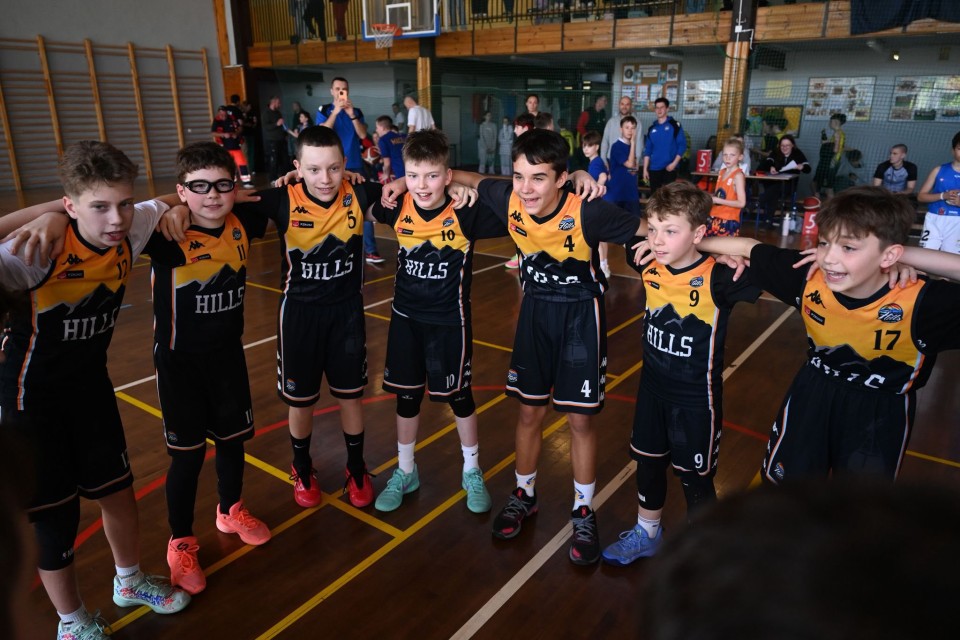 Mistrzowski sezon młodych koszykarzy Basket Hills