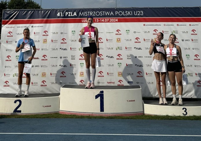 Wicemistrzostwo Polski Mai Chamot i Kamila Herzyka na zawodach w Lublinie