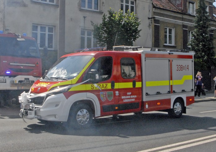 Nowy samochód strażacki już na Leszczynach