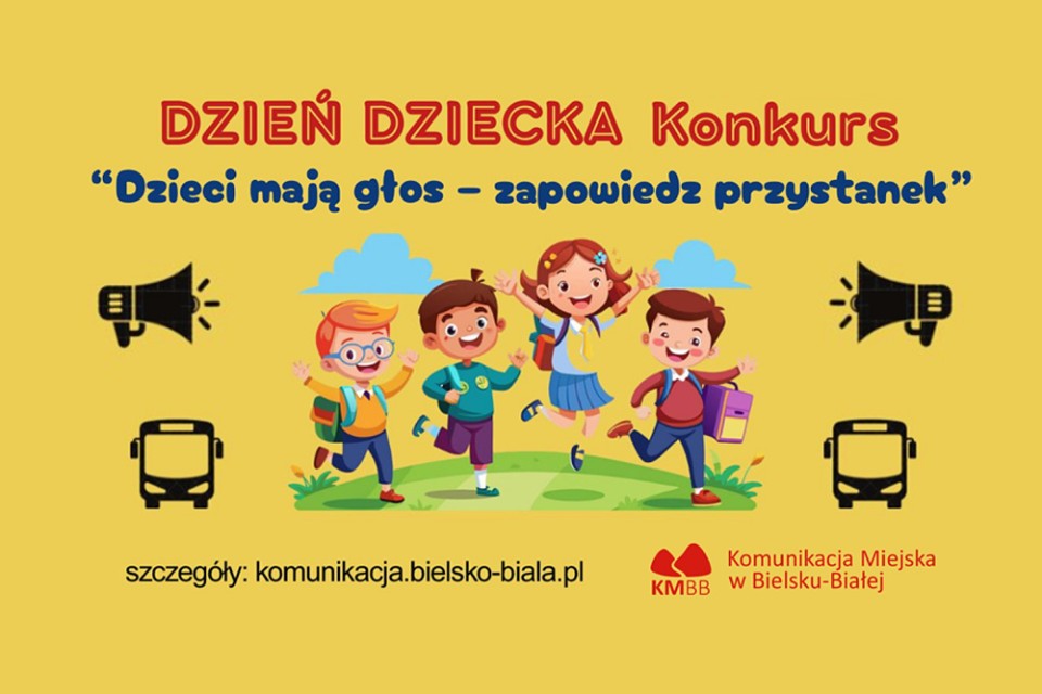 Dzieci zapowiedzą przystanki w miejskich autobusach