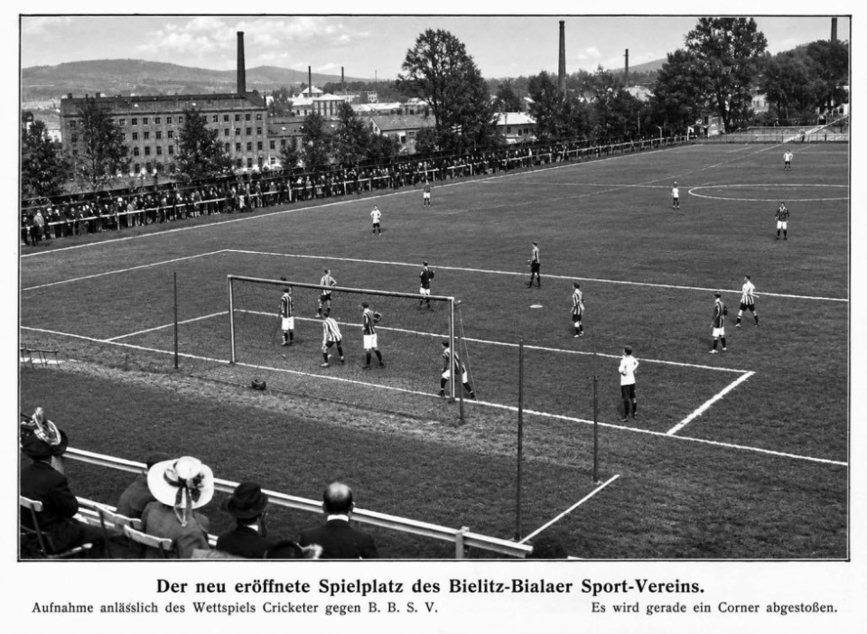 Piłkarska legenda Bielska-Białej kończy 115 lat. Stadion na Górce świętuje