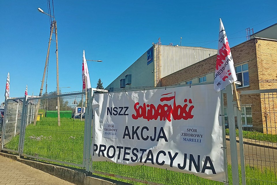 Kolejny strajk w Marelli