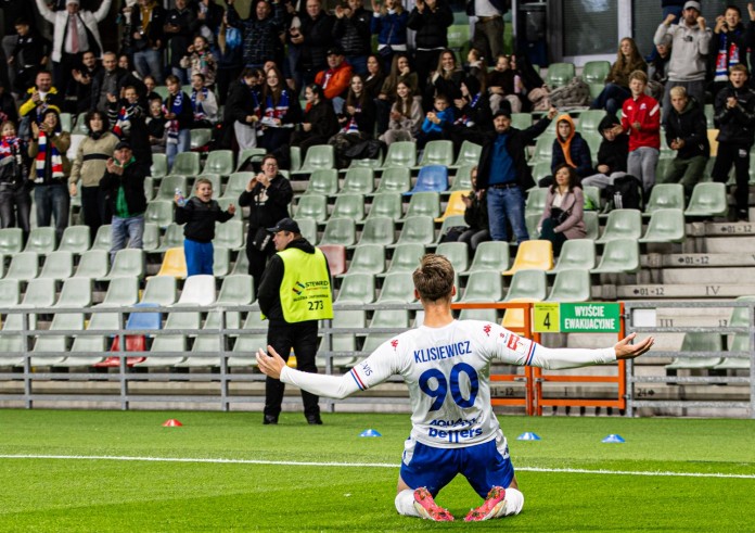 Przełamanie Podbeskidzia. Gol Klisiewicza dał trzy punkty [zdjęcia]