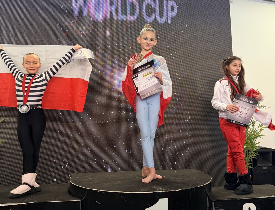 Wróciły z medalami z Bolonii