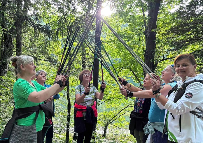 Chodzą bo lubią. Ogólnopolska akcja nordic walking trafiła do Bielska-Białej