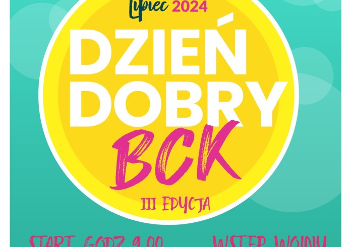 BCK na dzień dobry! Poranki w Parku Słowackiego