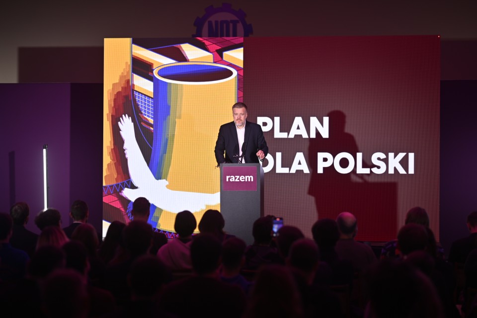 W Sali NOT zebrali się zwolennicy partii Razem