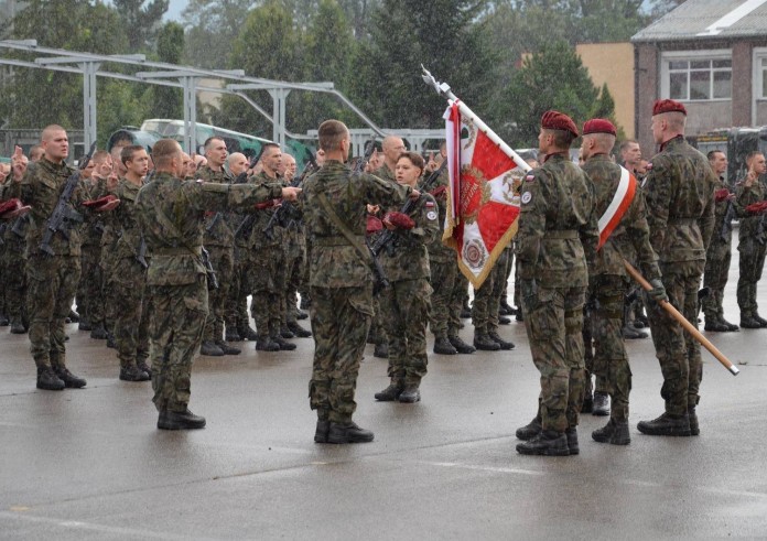 Ochotnicy przysięgali w bielskim batalionie