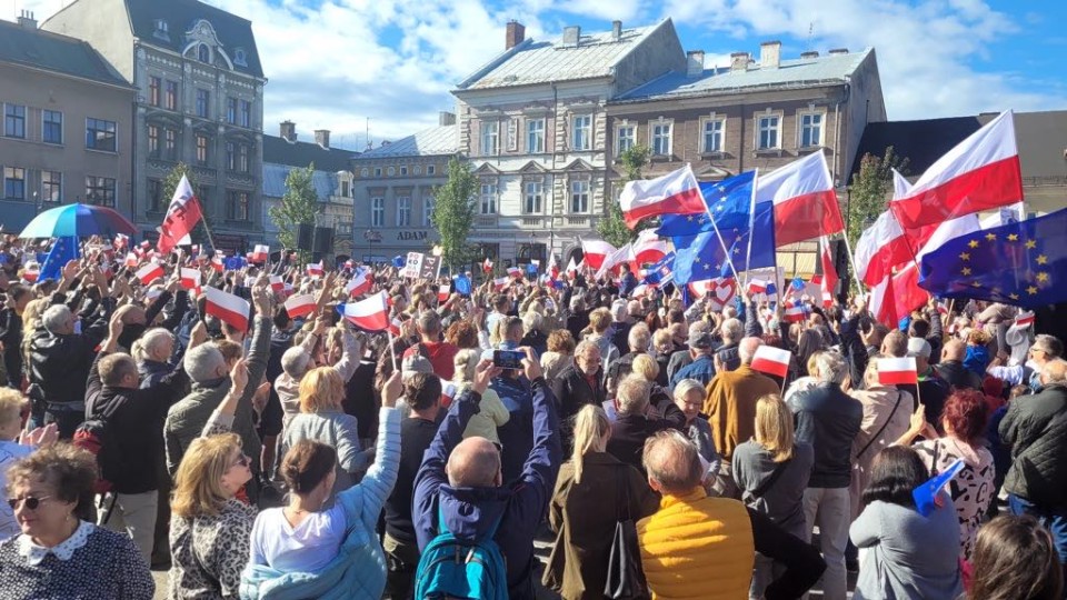 Rafał Trzaskowski w Bielsku -Białej