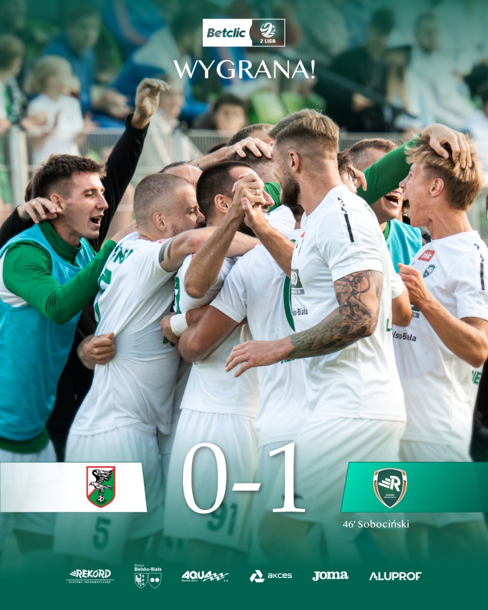 Rekord wraca z Kleczewa z 3.punktami