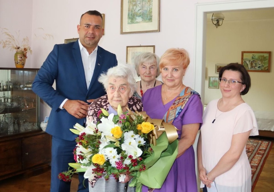 Gratulacje dla pani Alicji