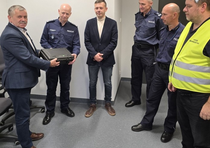 Nowy sprzęt na wyposażeniu bielskich policjantów