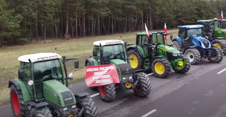 Będą utrudnienia drogowe – w czwartek strajk rolników! „Dotyczy każdego zjadacza chleba”