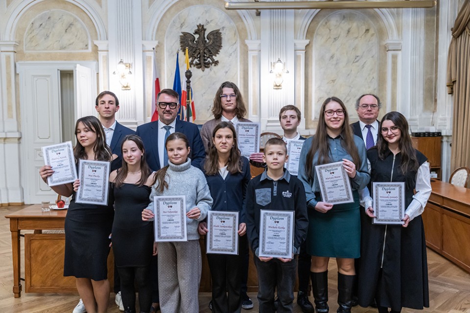 Laureaci konkursu wiedzy o historii Bielska-Białej