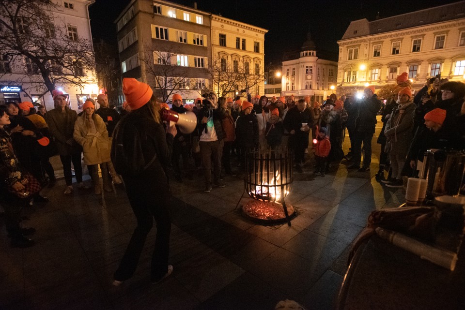 Na pomarańczowo przeciw przemocy [zdjęcia]